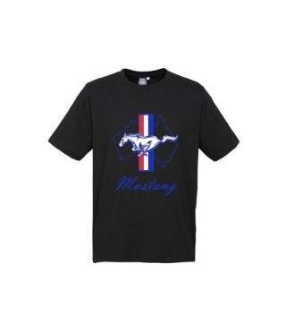 Tee with Front DTF Print:Black