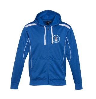 Mens 60th United Hoodie:Royal/White
